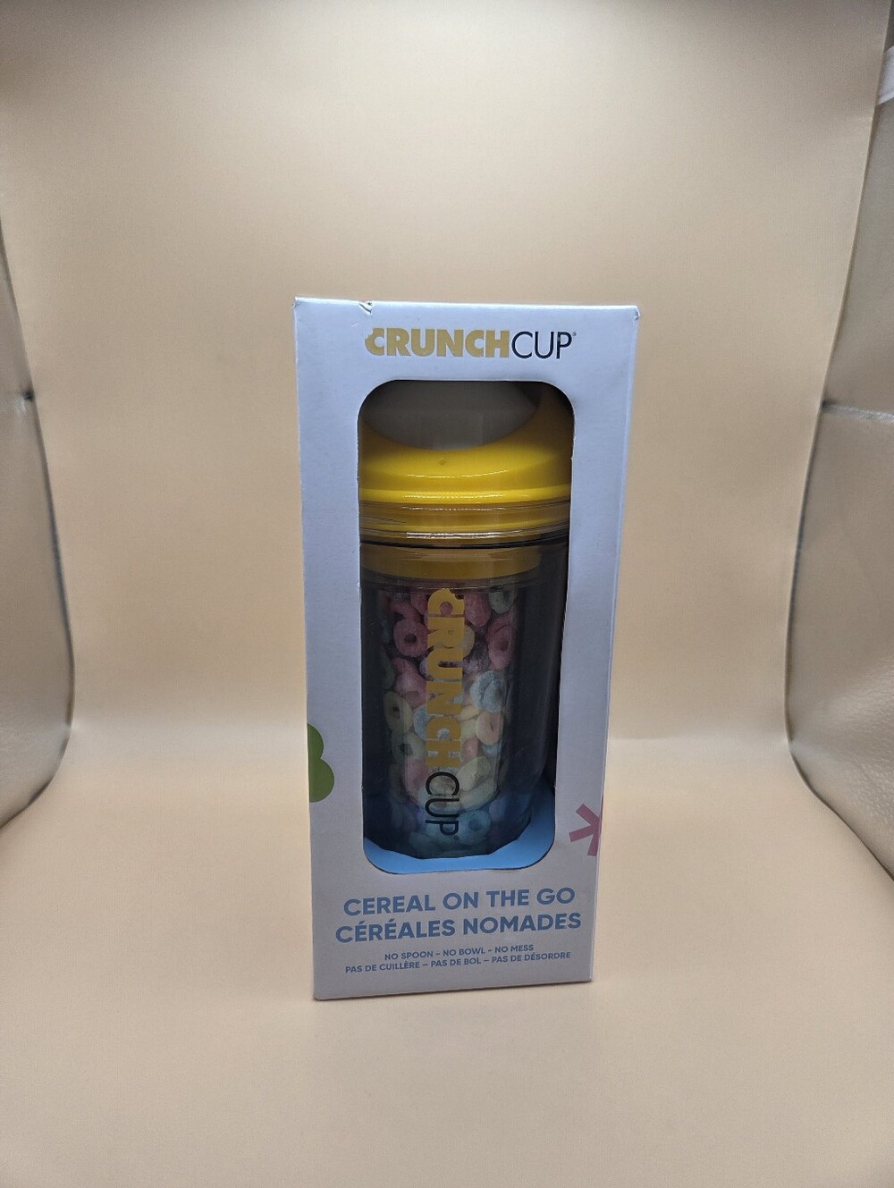 The CrunchCup Cereal On The Go Cup - Brand New In Box